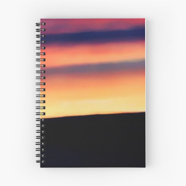 Item preview, sunset over a mountain designed and sold by Francespoppy.