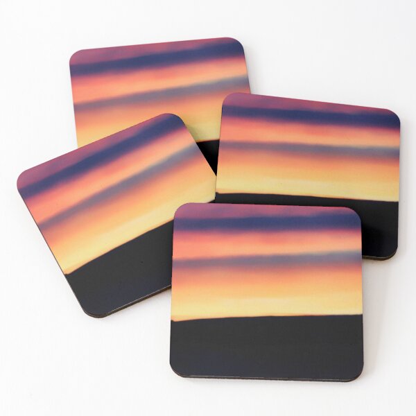 Item preview, sunset over a mountain designed and sold by Francespoppy.