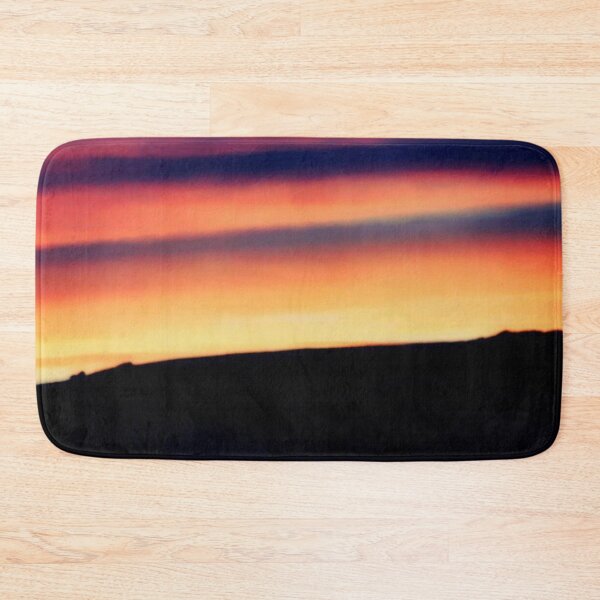 Item preview, sunset over a mountain designed and sold by Francespoppy.