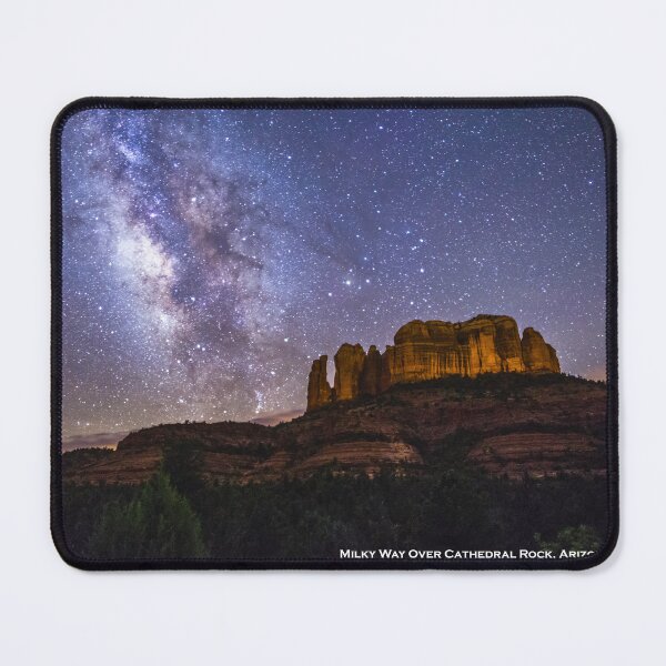 Item preview, Milky Way Over Cathedral Rock, Arizona designed and sold by sweetbelle.