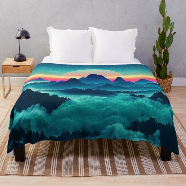 Item preview, mountain - landscape - forest - illustration designed and sold by ONORMAL.