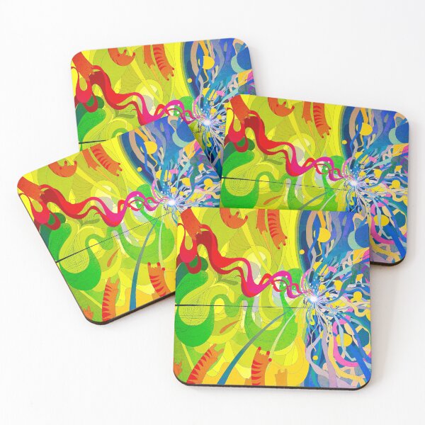 Item preview, Colorful abstract digital art designed and sold by zeljana0504.