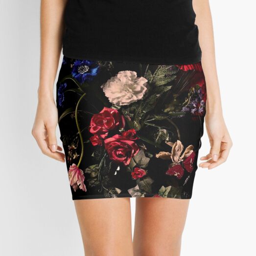 Rikard Osterlund's Flowers (Atrophy of Logic) Mini Skirt
