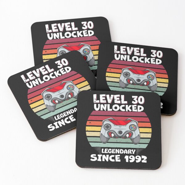 Item preview, Level 30 Unlocked 30th Birthday designed and sold by guesshirt.