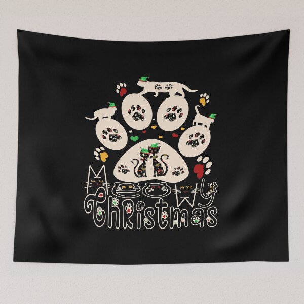 Item preview, Meowy Christmas Cat Version Christmas Decoration designed and sold by netdota.
