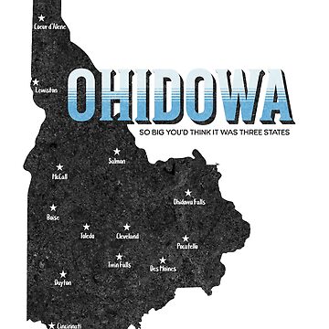 Artwork thumbnail, OHIDOWA - So big, you'd think it was three states! by Rich Summers Art