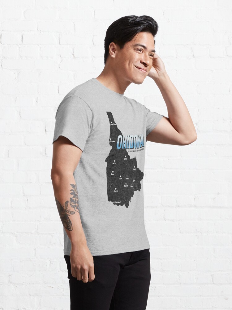 Alternate view of OHIDOWA - So big, you'd think it was three states! Classic T-Shirt