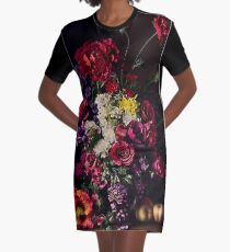 Rikard Osterlund's Flowers (Philosophy of Futility) Graphic T-Shirt Dress