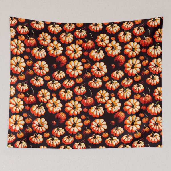 Item preview, Retrowave Pumkin pattern designed and sold by Foodcolored.