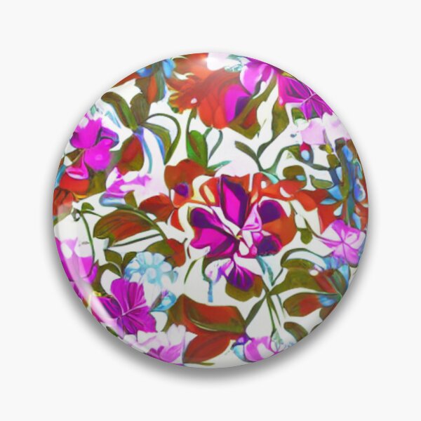 Item preview, Patterns of flowers of different colors designed and sold by ArteEterno.