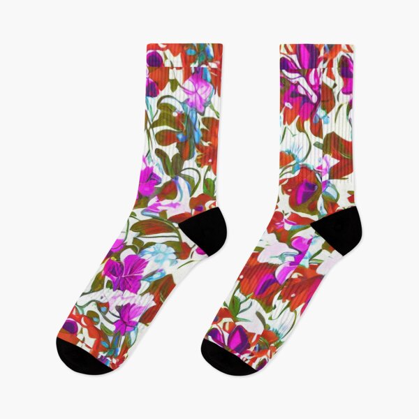 Item preview, Patterns of flowers of different colors designed and sold by ArteEterno.