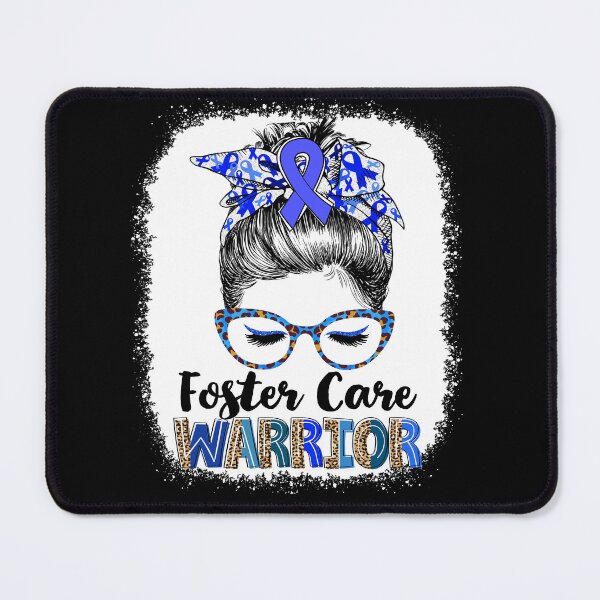 Item preview, Messy Bun Leopard Foster Care Warrior designed and sold by rechardtee.
