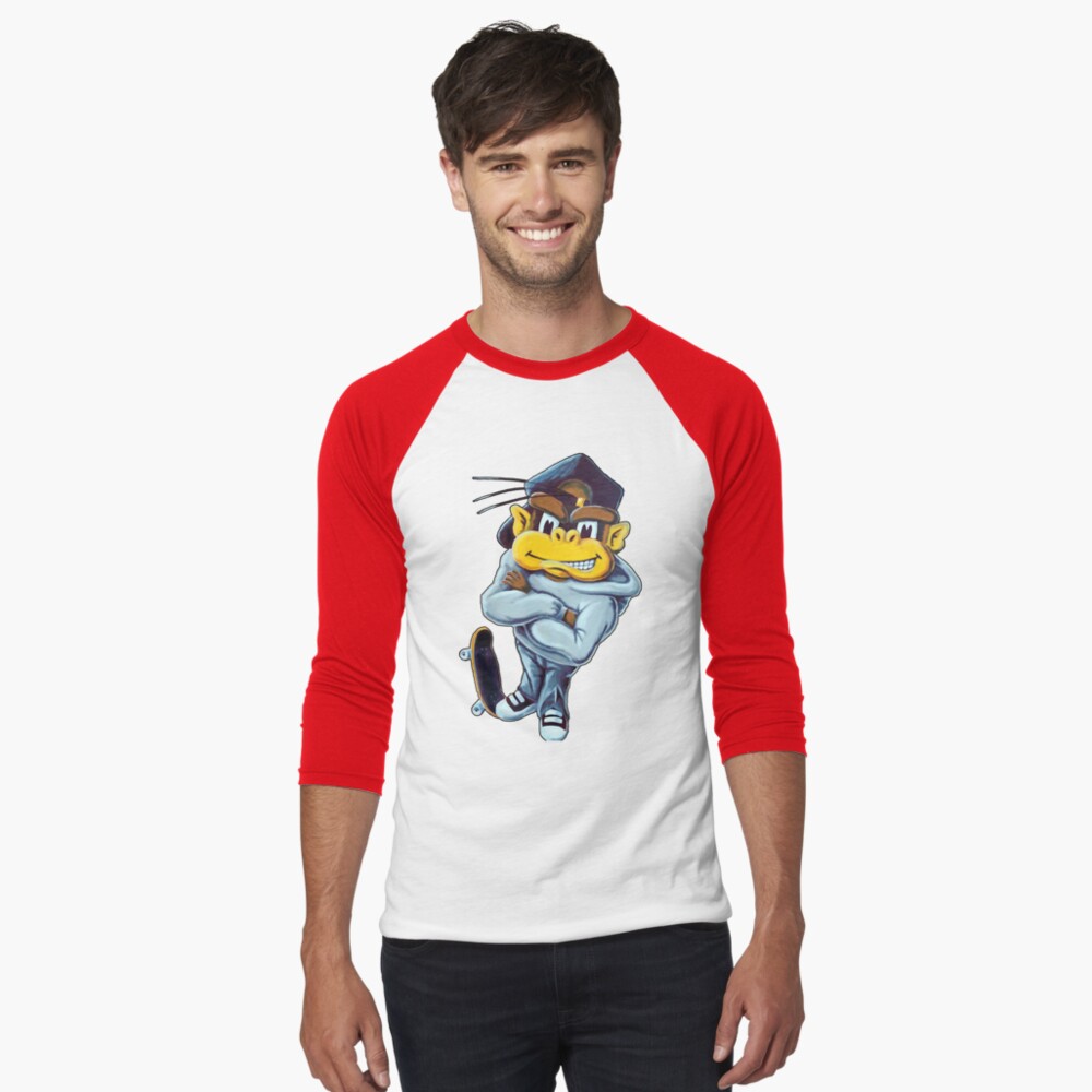 Item preview, Baseball ¾ Sleeve T-Shirt designed and sold by etourist.