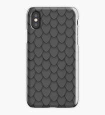 Black Dragon Scales iPhone Case