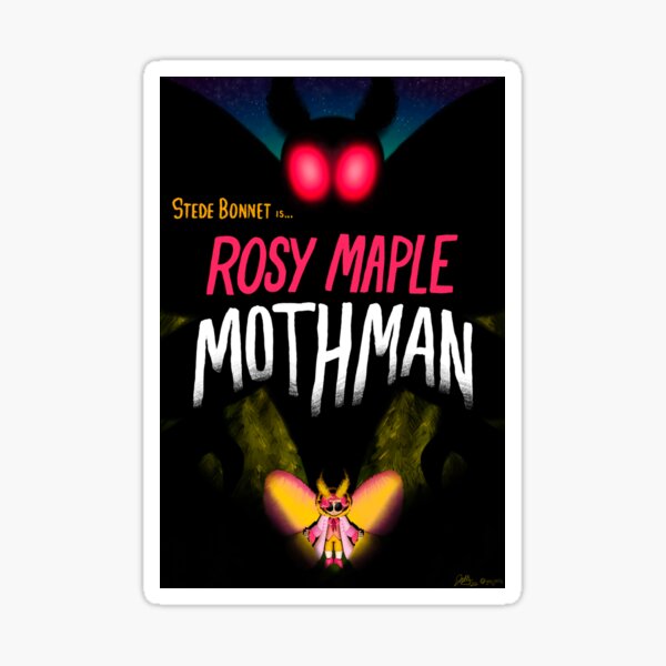 Item preview, Rosy Maple Mothman Stede Criatura Característica designed and sold by GayJeris.