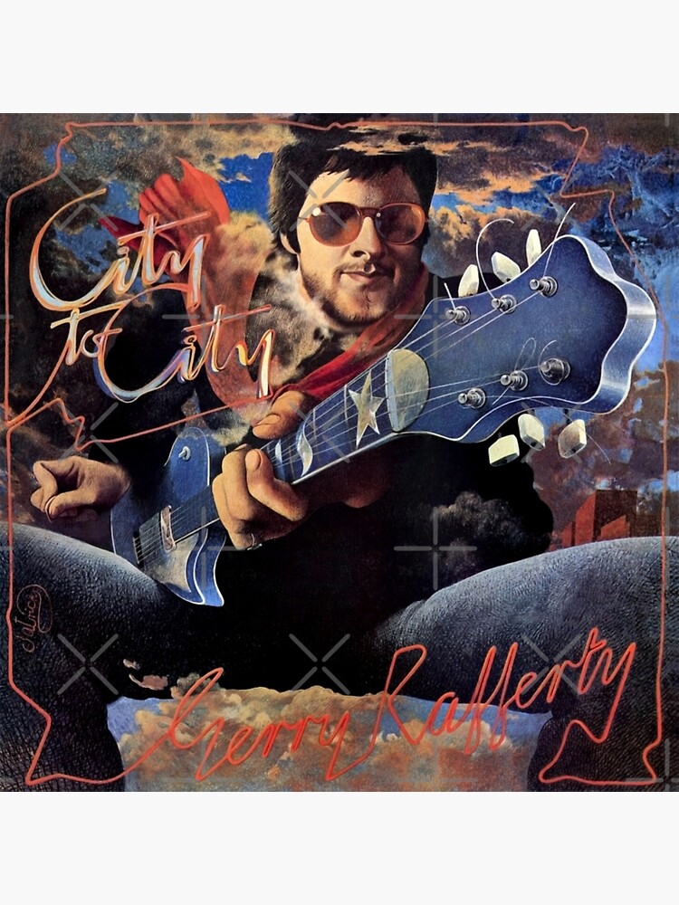 Gerry Rafferty: City To City Poster for Sale by ExRetailZombie | Redbubble