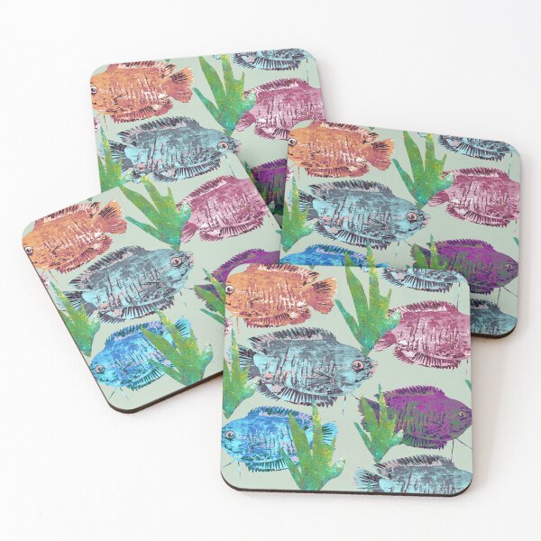 Item preview, Dwarf Gourami School of Fish  designed and sold by ginaisarty.