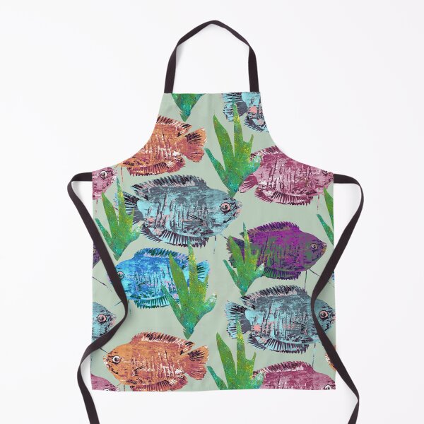 Item preview, Dwarf Gourami School of Fish designed and sold by ginaisarty.