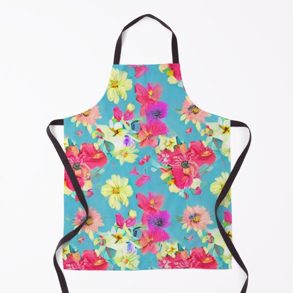 Item preview, Yellow, purple, orange and pink flower patterns designed and sold by ArteEterno.