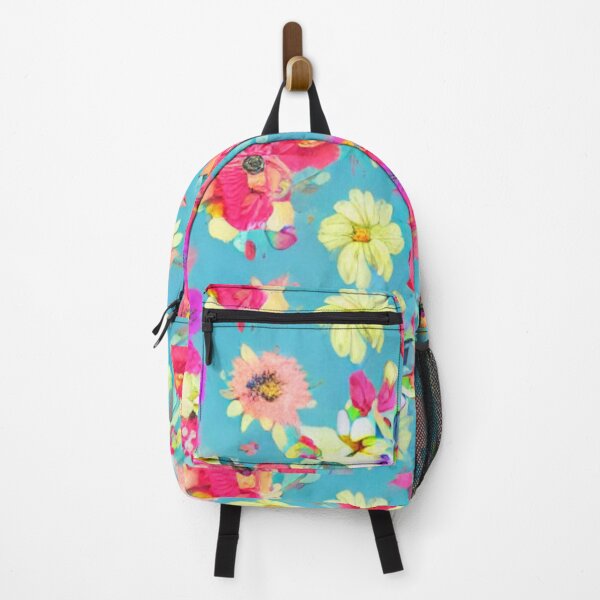 Item preview, Yellow, purple, orange and pink flower patterns designed and sold by ArteEterno.