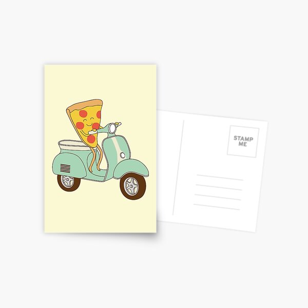 pizza delivery Postcard