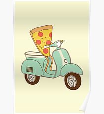 pizza delivery Poster