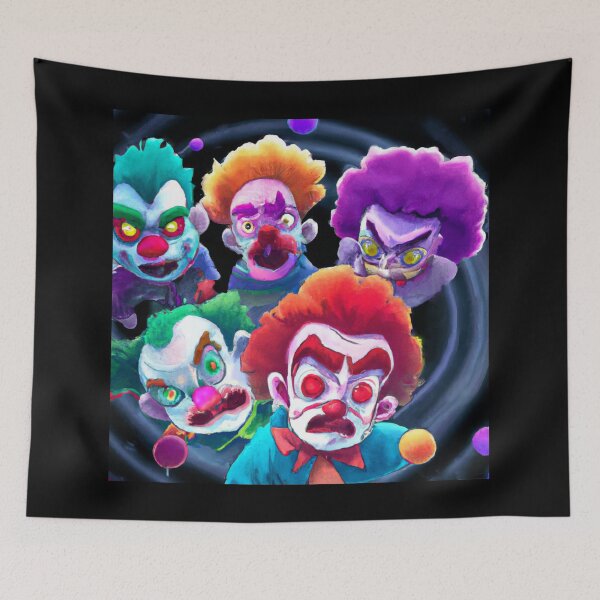 Item preview, Scary Clowns in Orbit designed and sold by jamie Omahen.