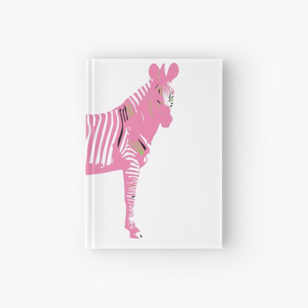 Le zèbre rose Carnet cartonné