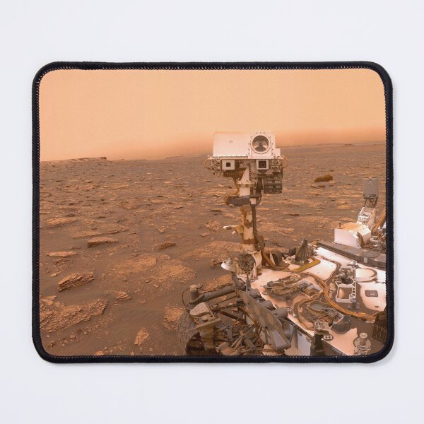 Item preview, Curiosity Rover Mars Dusty Selfie at Mount Sharp designed and sold by sweetbelle.