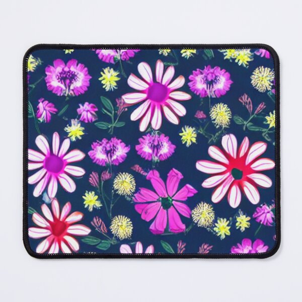 Item preview, Purple, pink and yellow flower patterns designed and sold by ArteEterno.
