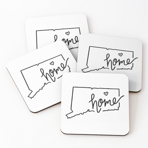 Item preview, Cute Connecticut Home State Outline Sticker designed and sold by Sarah DaSilva.
