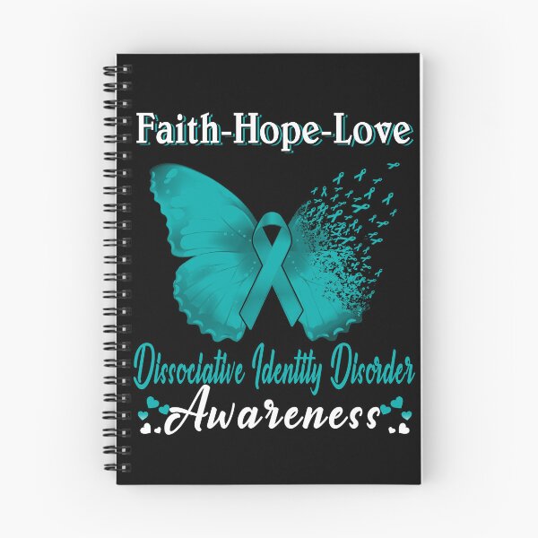 Item preview, Faith Hope Love Butterfly Dissociative Identity Disorder Awareness designed and sold by Gillosina.
