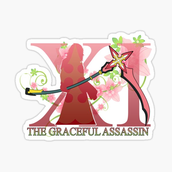 Item preview, THE GRACEFUL ASSASSIN designed and sold by DoctorBadguy.