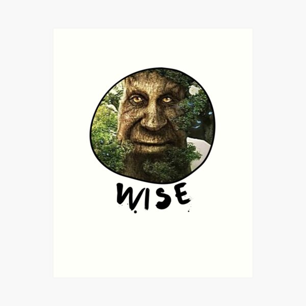 Wise Christmas Mystical Tree Poster for Sale by TheBigSadShop