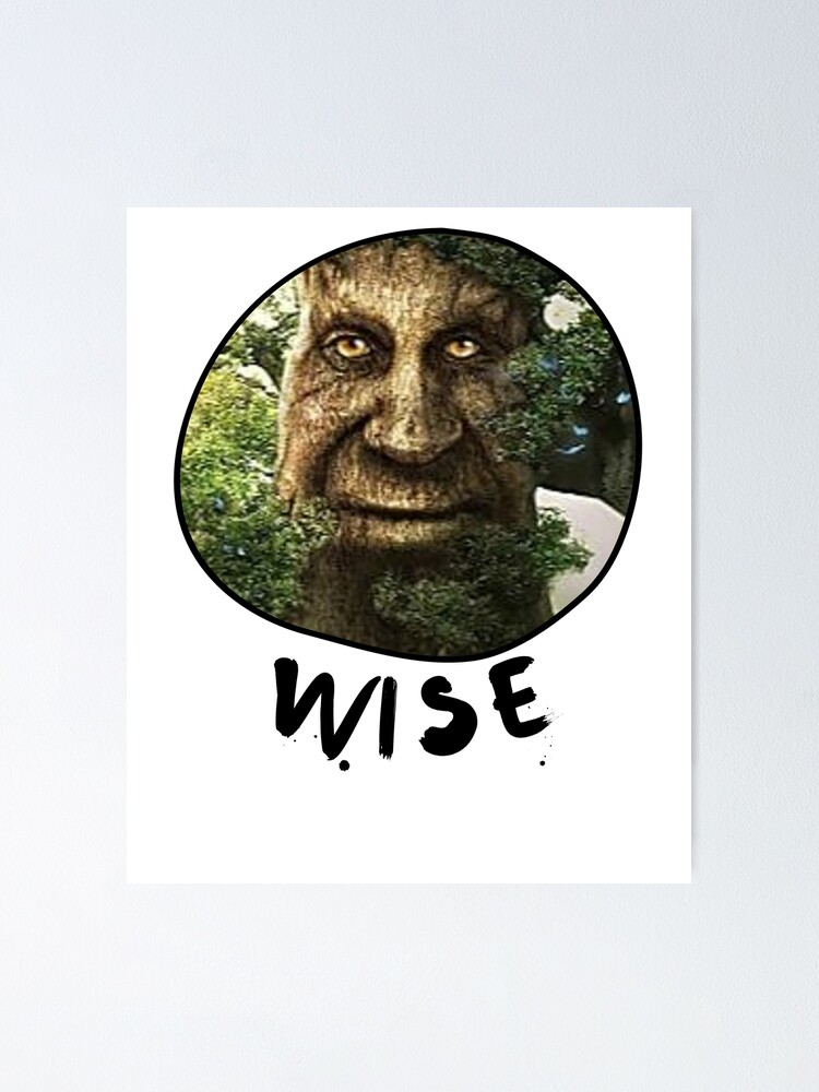 Wise Mystical Tree AI generator Poster for Sale by GraymanShop