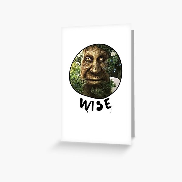 Buff Wise Mystical Tree Meme Sticker for Sale by Rezzhul