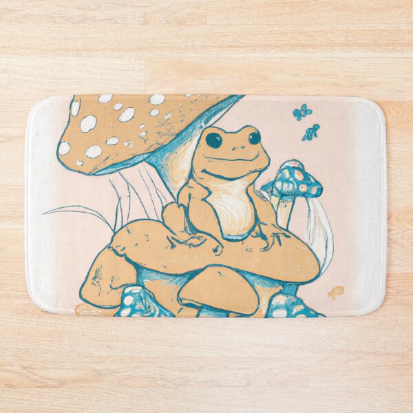 Item preview, Cottage Core Frog and Mushrooms designed and sold by JessalynnG.
