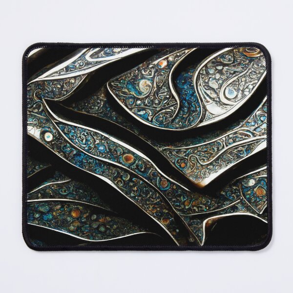 Item preview, Mosaic of Jewel Encrusted Damascus Steel designed and sold by BLADESTEM.