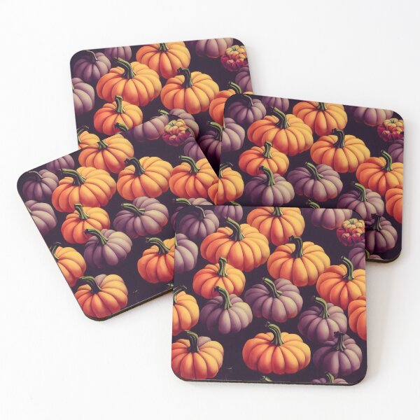 Item preview, Mixed Pumpkins Pattern designed and sold by Foodcolored.