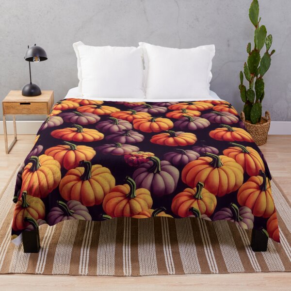 Item preview, Mixed Pumpkins Pattern designed and sold by Foodcolored.