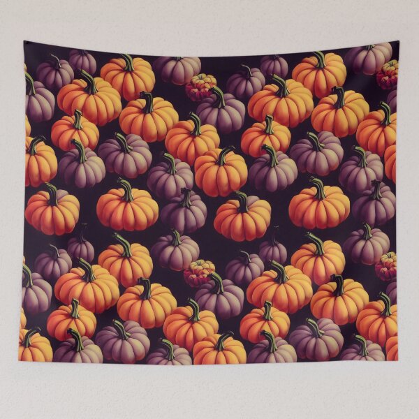 Item preview, Mixed Pumpkins Pattern designed and sold by Foodcolored.
