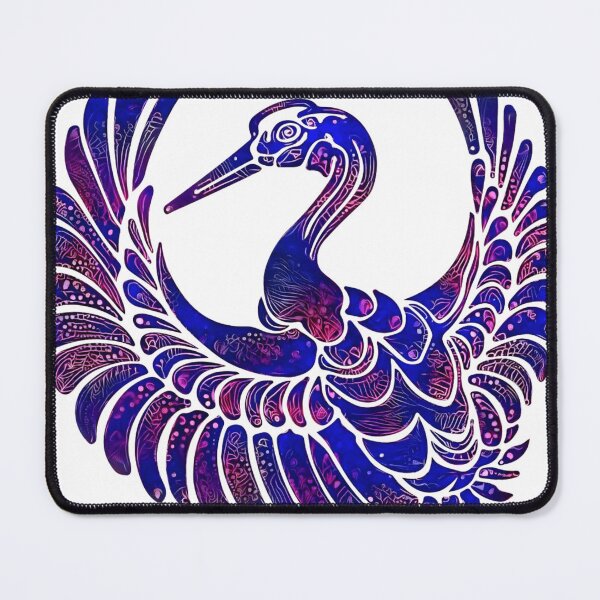 Item preview, Beautiful Exotic Bird Tribal Art designed and sold by ittybittyowl.