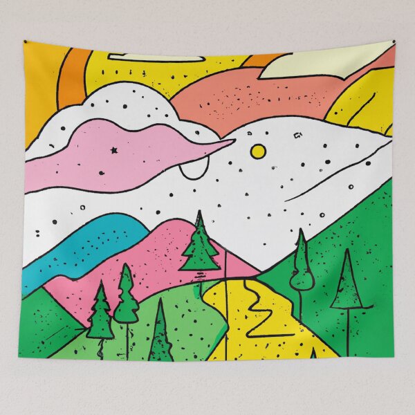 Item preview, Forest Mountain Horizon designed and sold by Timegraf.