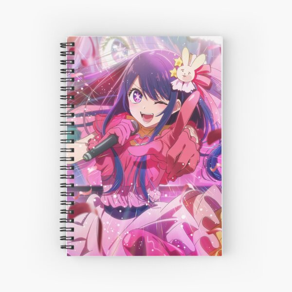 Anime - Mizuko - Spiral notebook – Art by Isabella