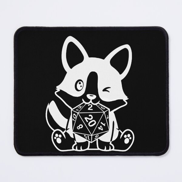Item preview, Puppy holding a D20 designed and sold by TankandDPS.