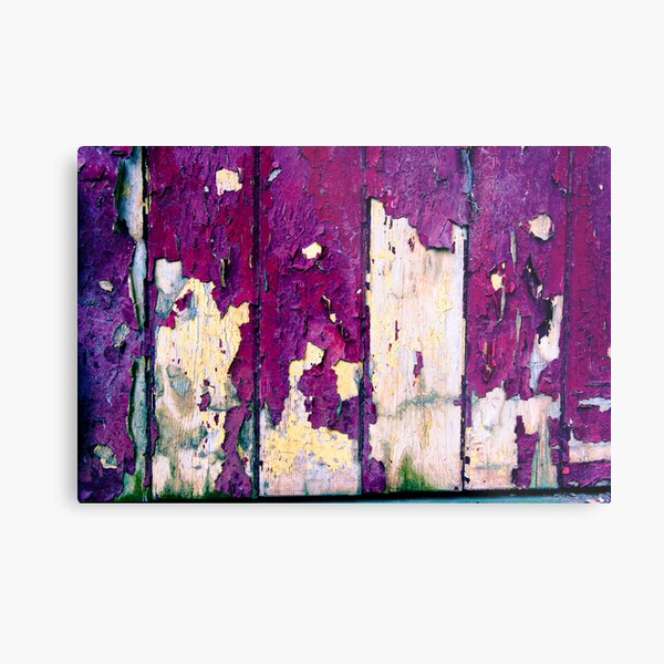 Peeling Paint Metal Print