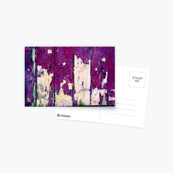 Peeling Paint Postcard