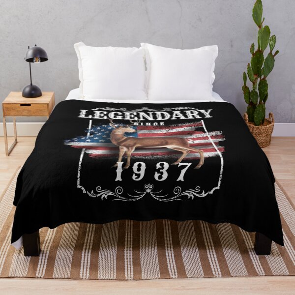 Item preview, 85 Years Old Vintage Flag Legendary Since 1937 85th Birthday designed and sold by Merchking1.