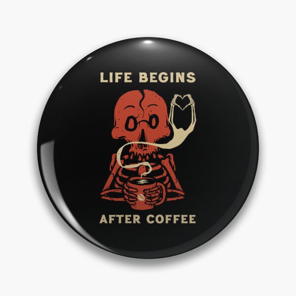 Item preview, Life Begins After Coffee designed and sold by Scaryzz.