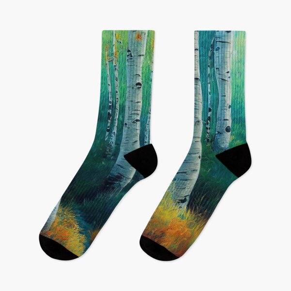 Item preview, Abedules blancos de otoño con hojas de otoño -Birch Trees in Autumn designed and sold by TeeARTHY.